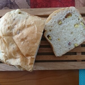 和風♡さつま芋と羊羮食パン